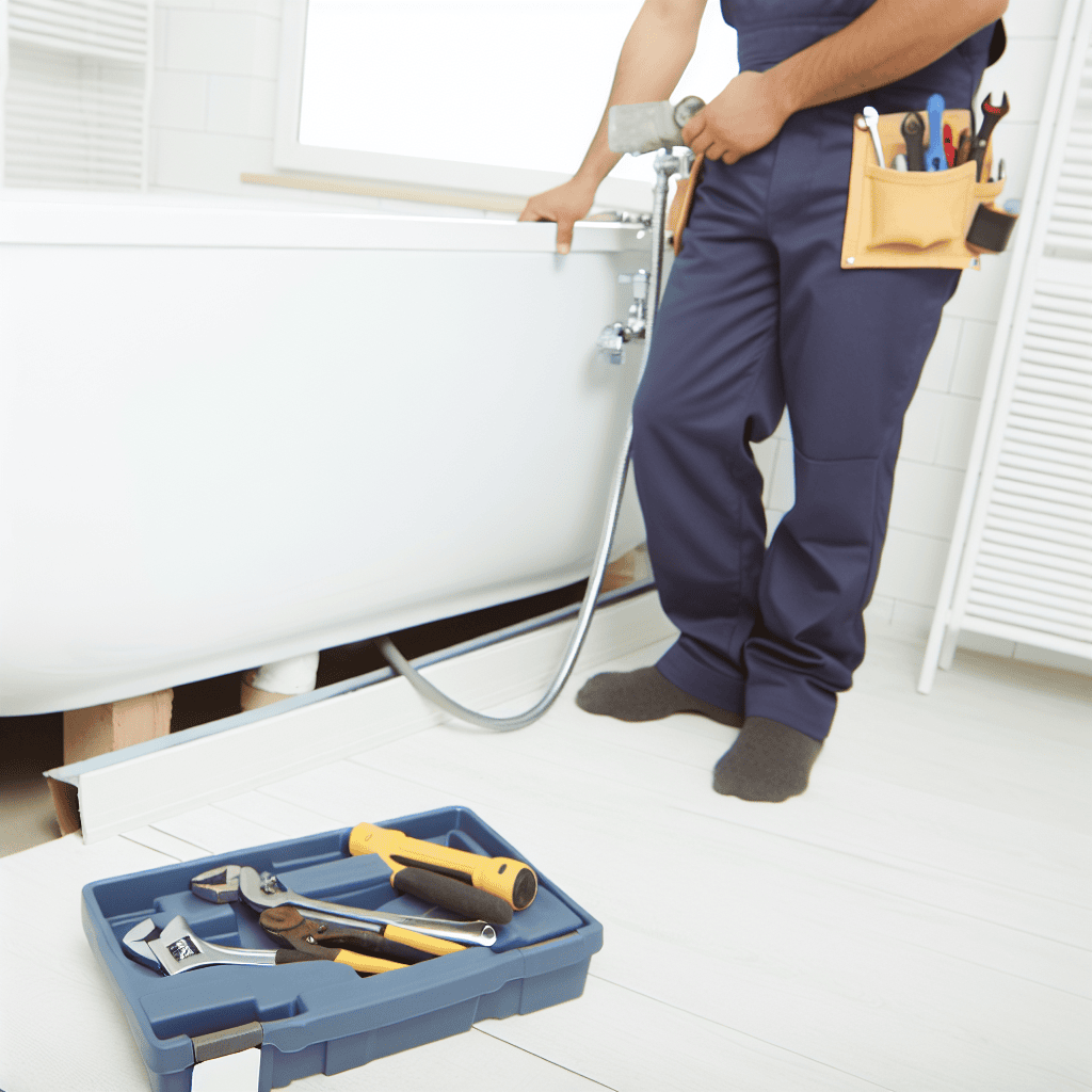 Bathtub Installation image